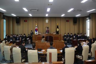 하동군의회 새해 첫 임시회 개최 1