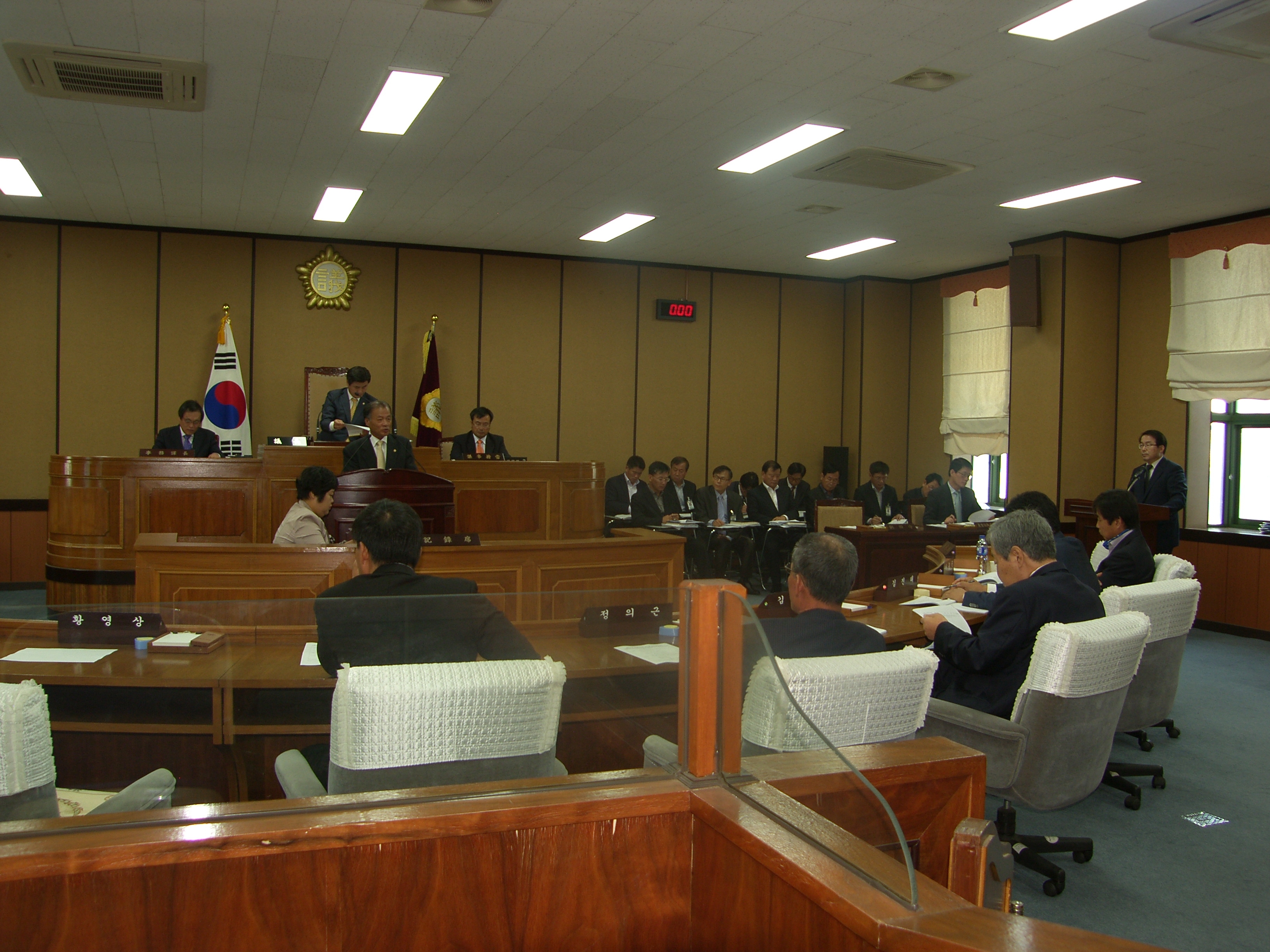 제217회(임시회) 현장점검결과 처리상황 보고의 건에 대한 질의(황영상) 1