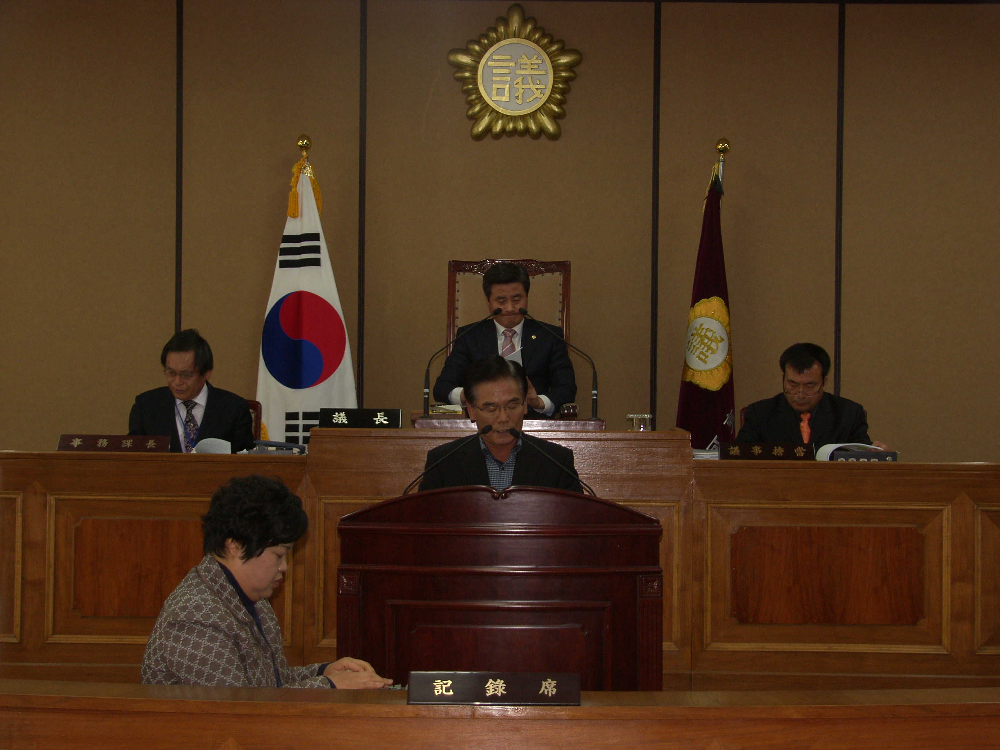 218회(2차정례회) 1차본회의 장기미집행 군계획시설현황 설명(김형노 도시건축과장) 1