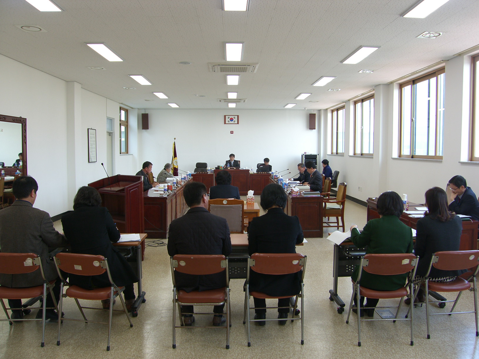 제220회(임시회) 제3차본회의 업무보고 전경 1