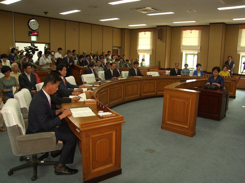 제7대 하동군의회 개원식('14. 7.1) 1