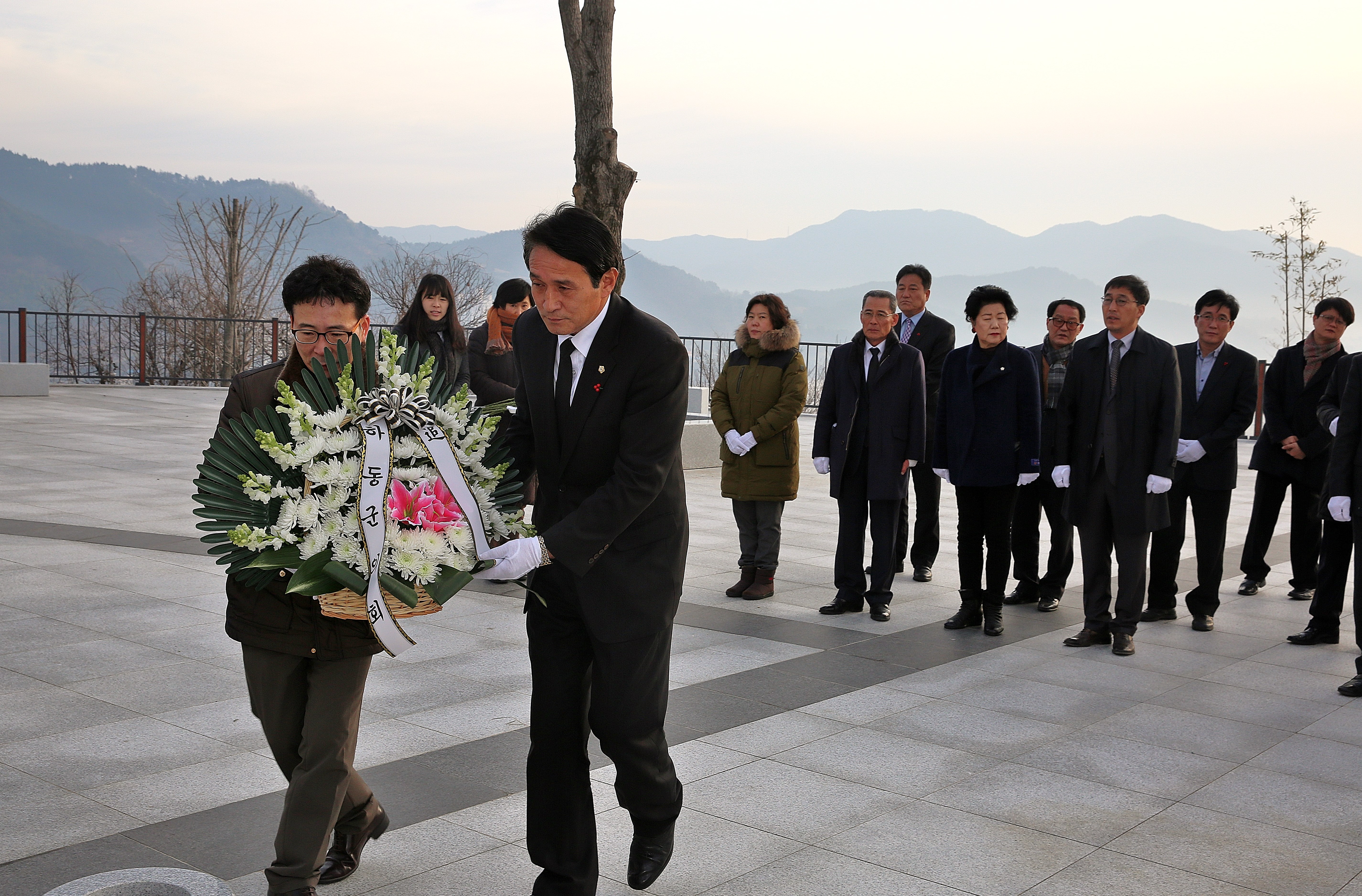 2015.1.5 충원탑 참배 1