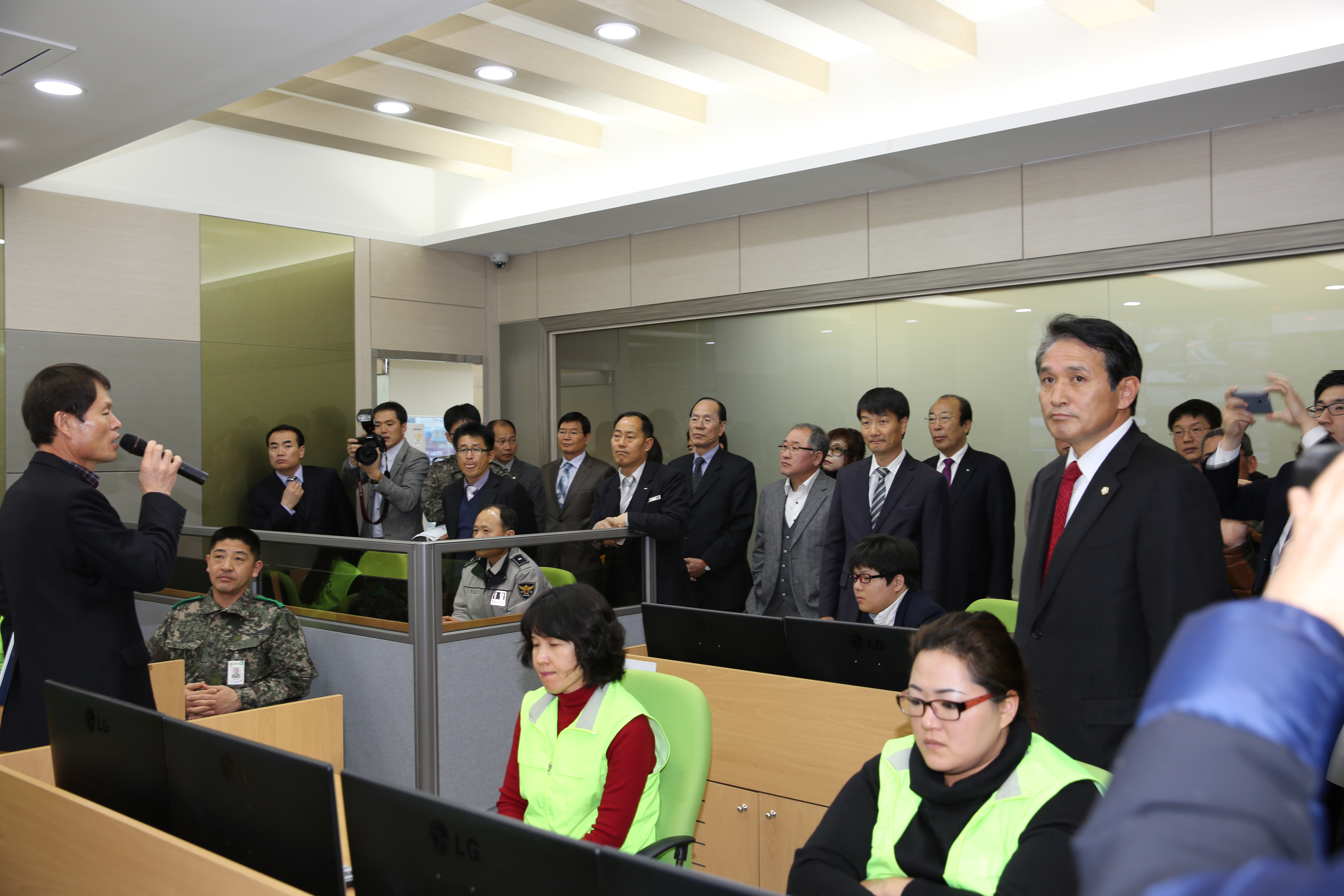 2015.02.11. 하동군 영상정보통합관재센터 개소식 1