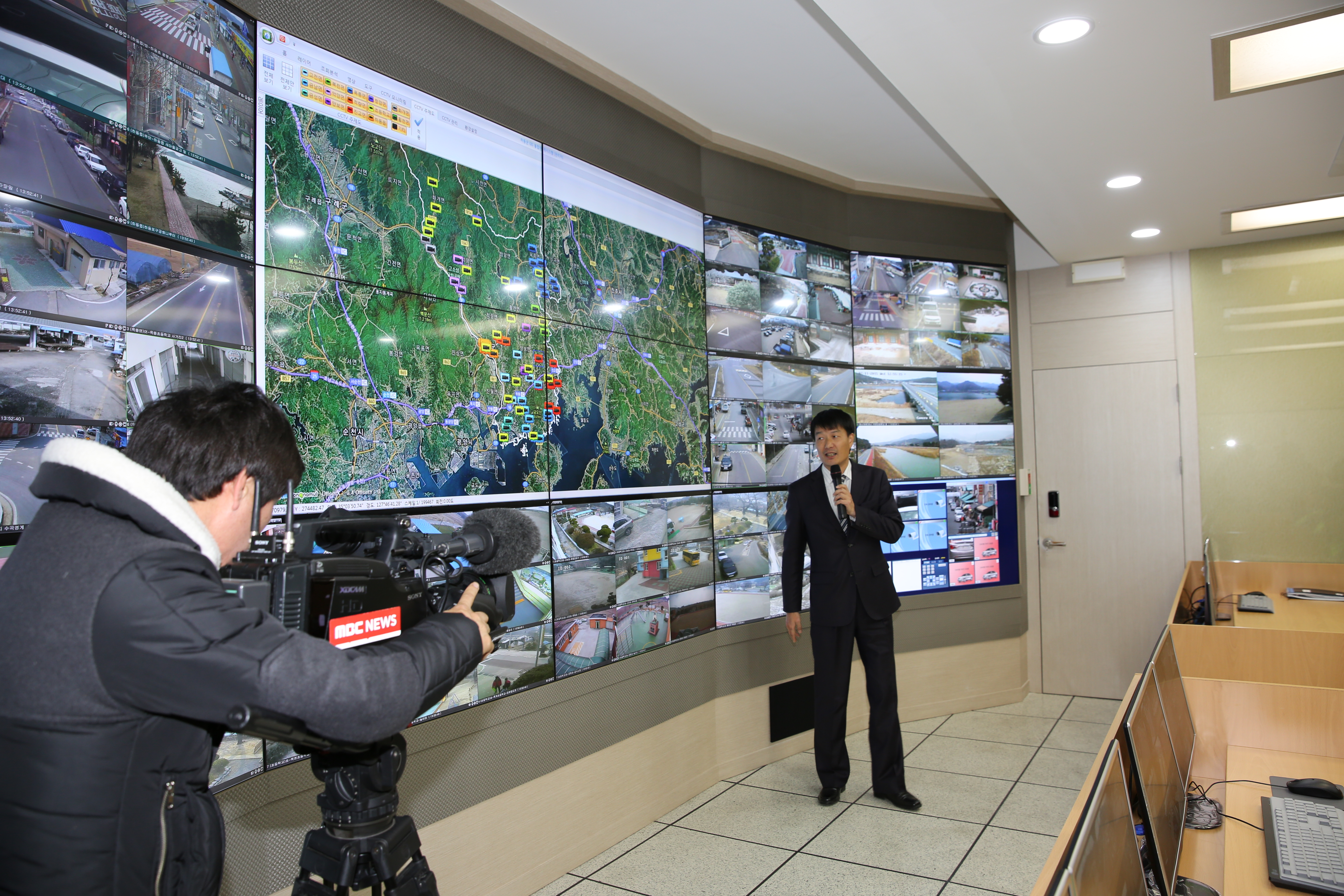 2015.02.11. 하동군 영상정보통합관재센터 개소식 1