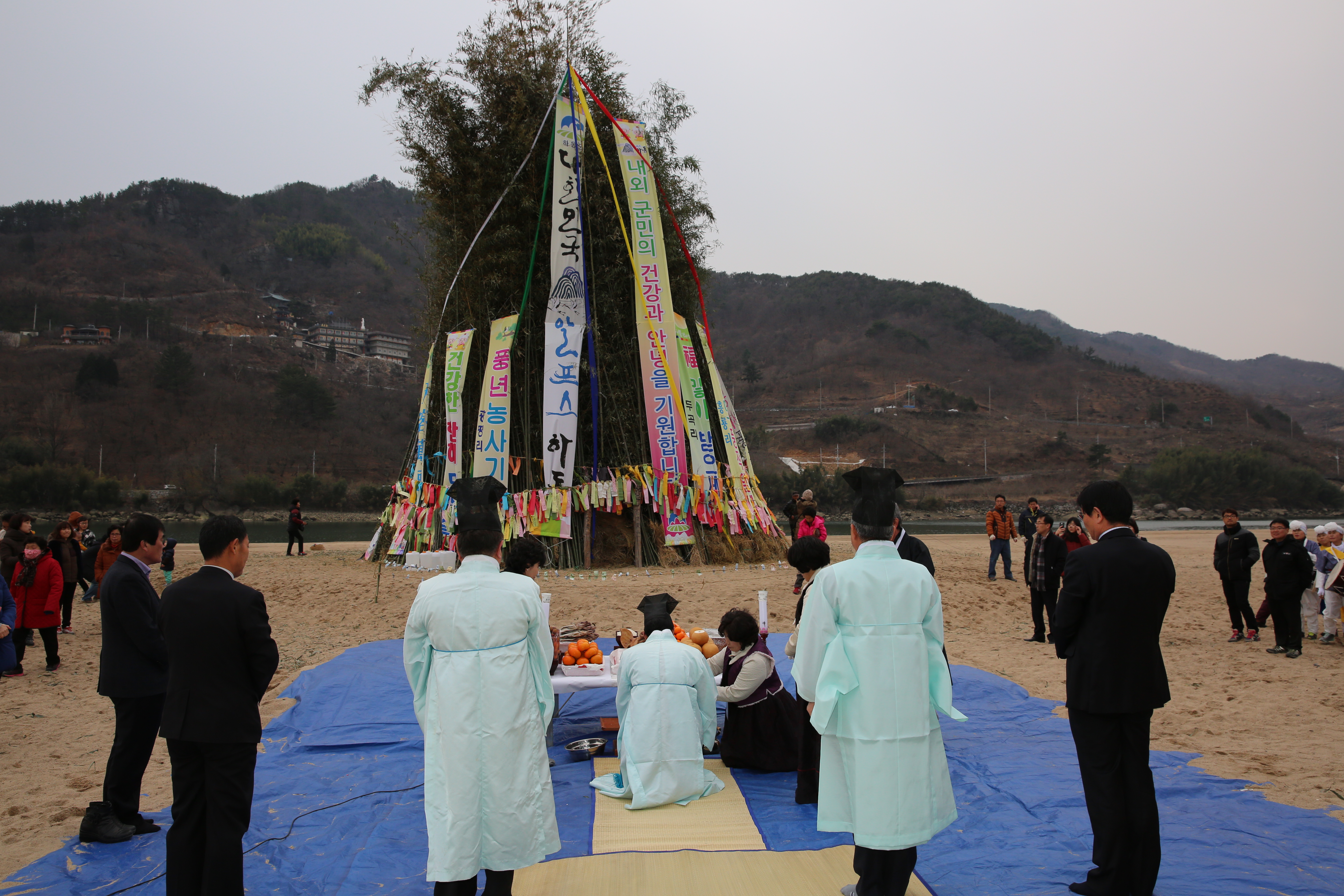 2015.03.05. 하동읍 정월대보름 달집태우기 행사 1