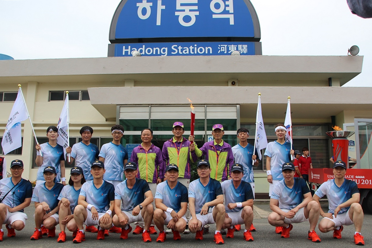 2015.06.25. 광주유니버시아드 성화봉송 행사 1