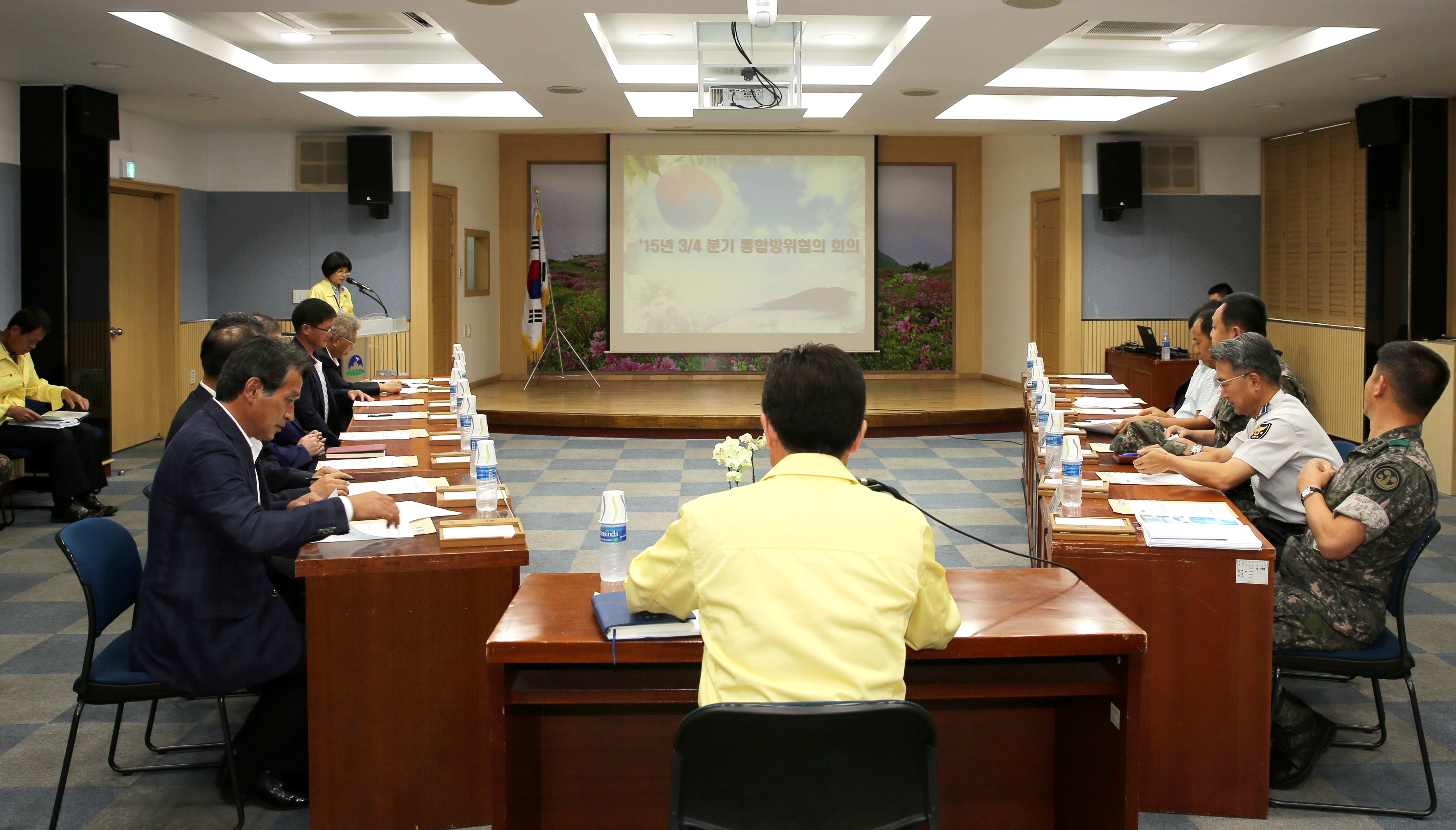 2015.08.12. 15년 3/4 분기 통합방위협의 회의 1