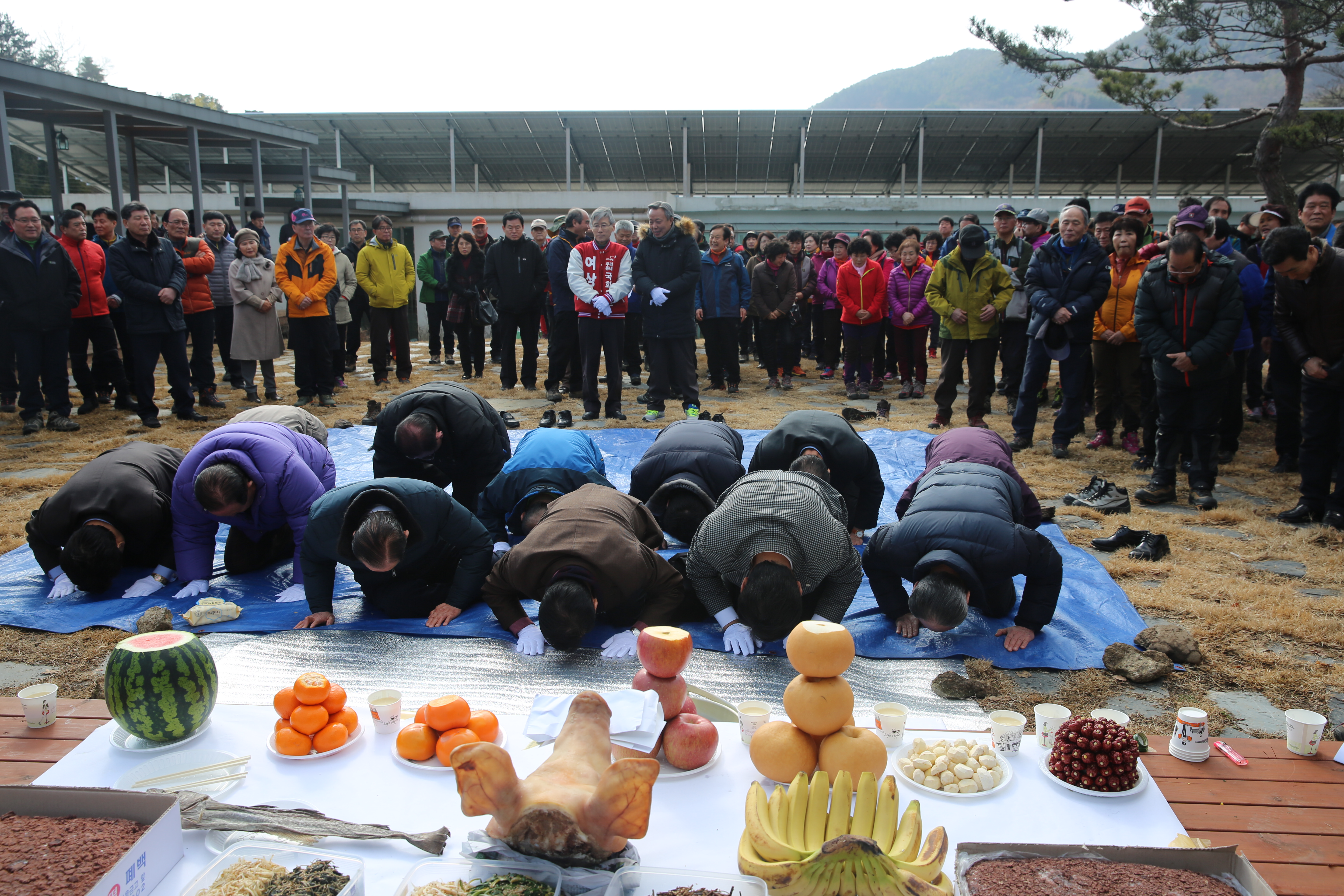 2016. 2. 14. 하동산악향우회 시산제 1