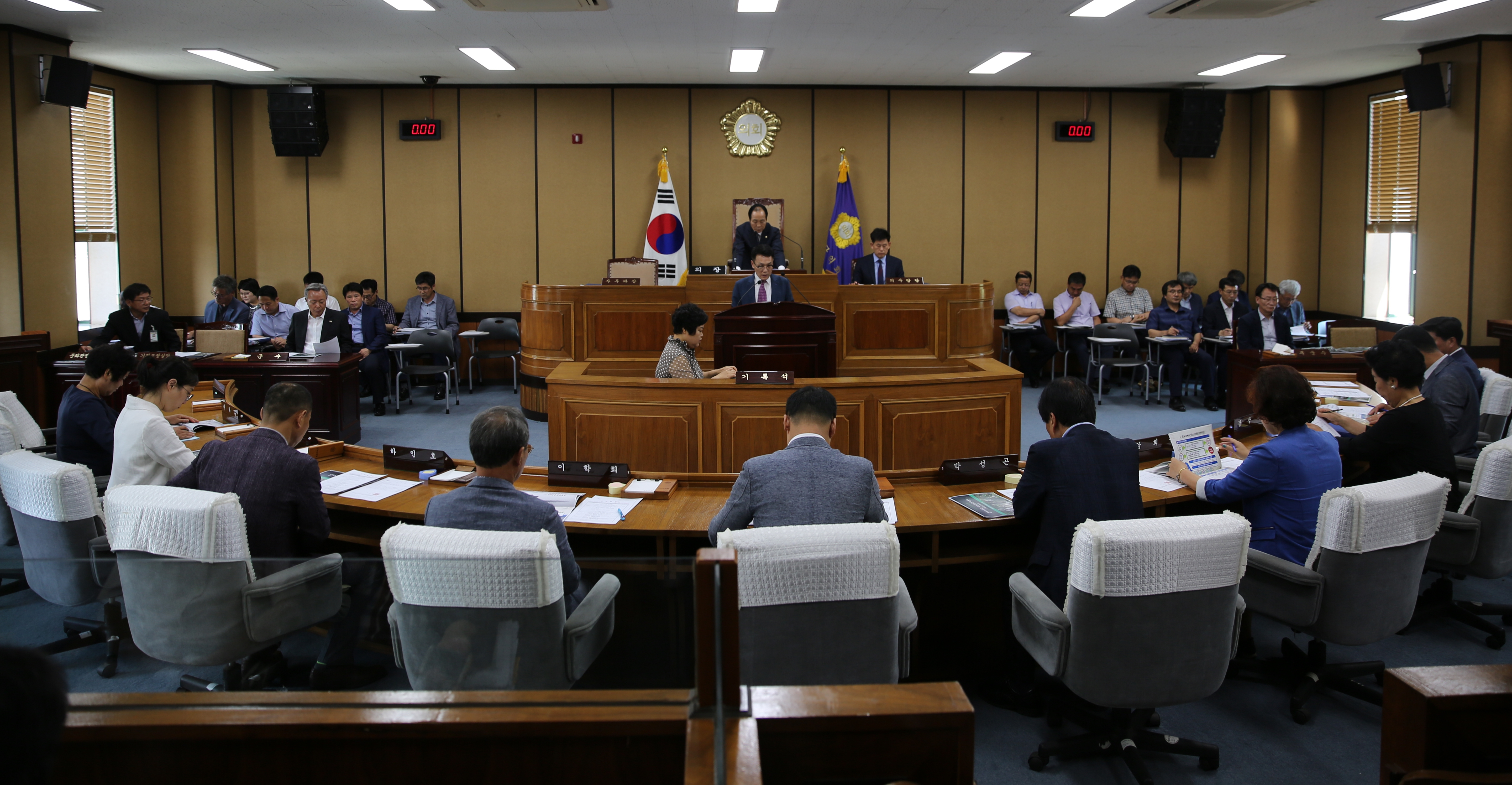 2018.7.23. 제268회 하동군의회 임시회 제1차 본회의 1