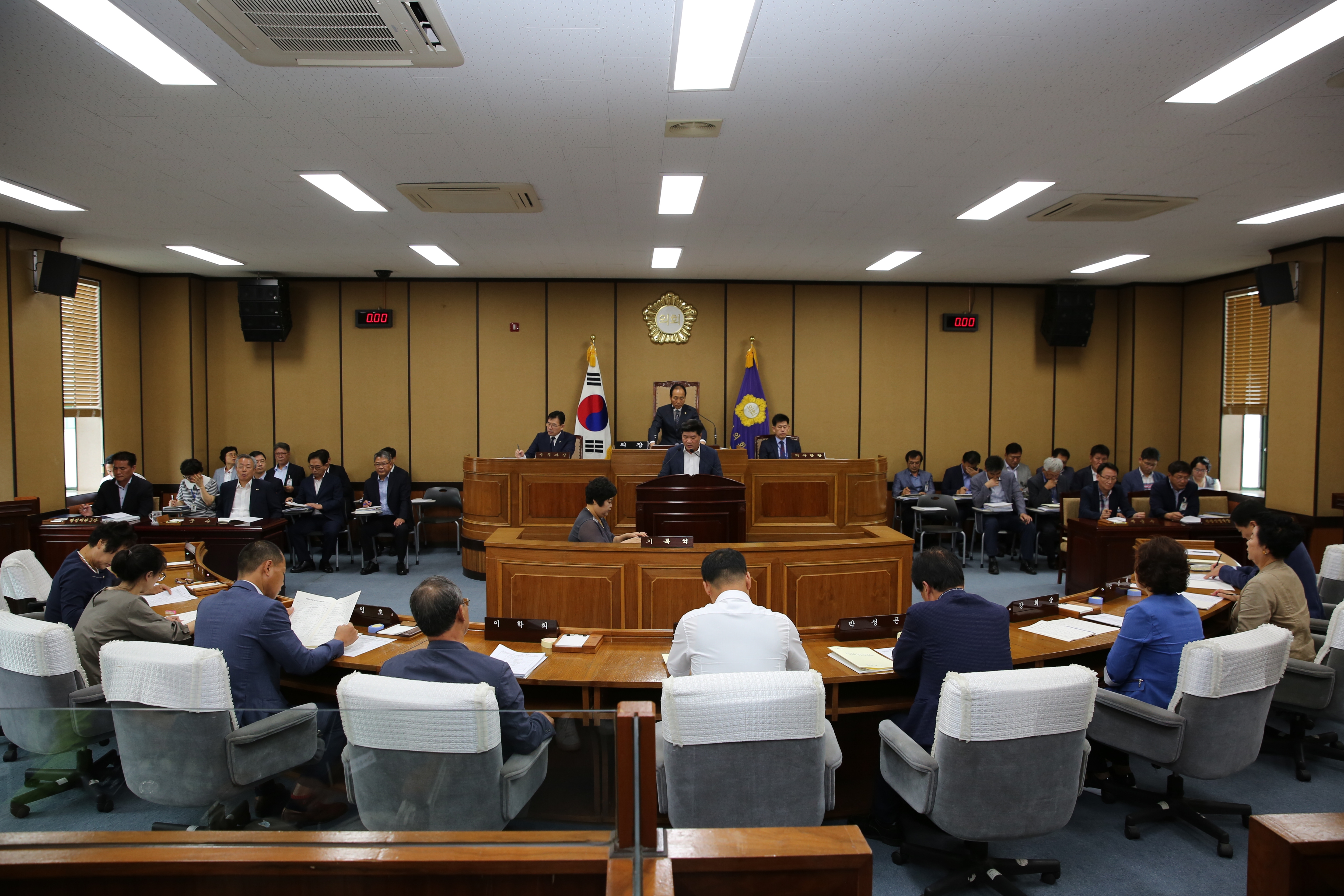 2018.8.27. 제269회 하동군의회 임시회 제1차 본회의 1
