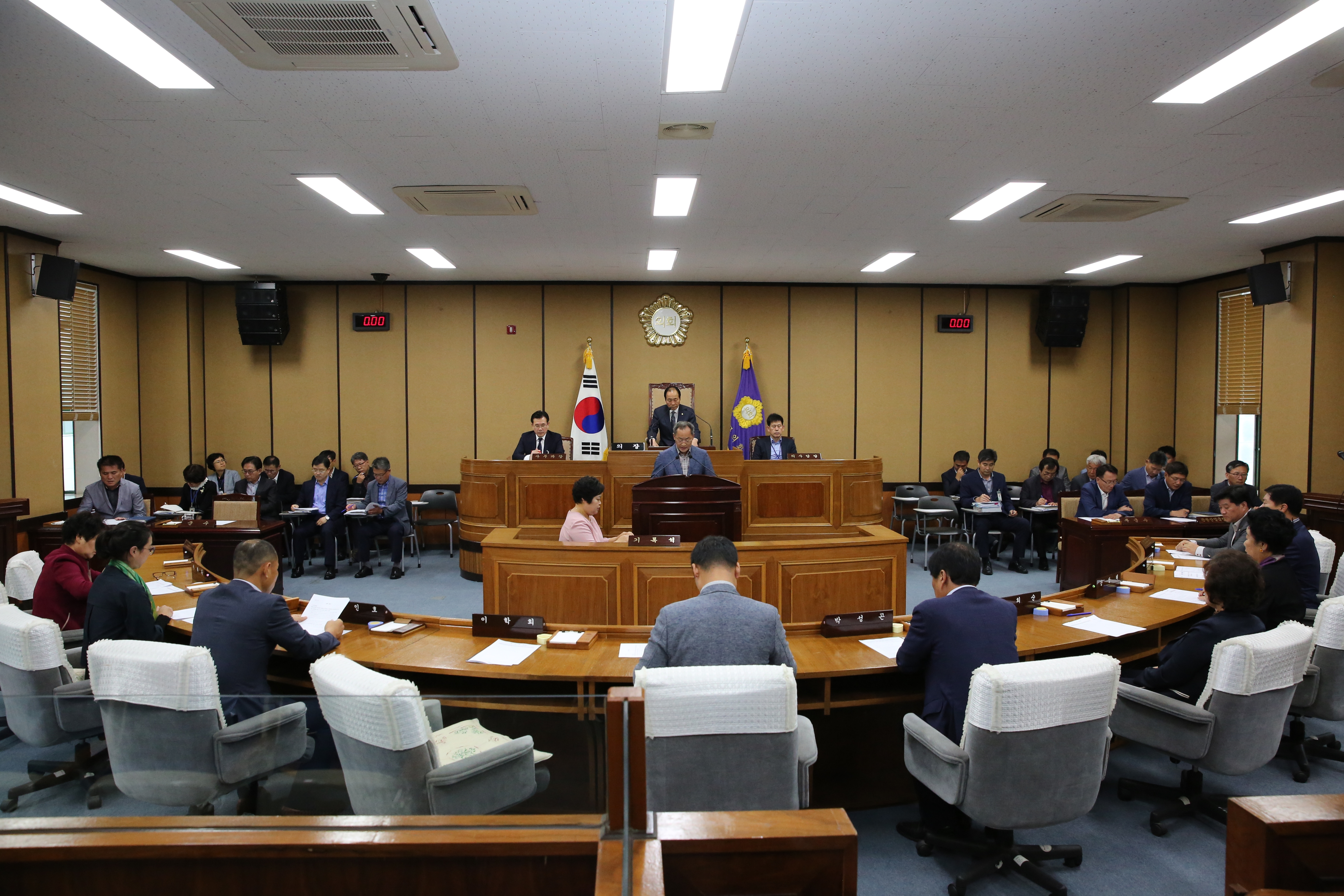 2018.10.5. 제271회 하동군의회 임시회 제1차 본회의 1