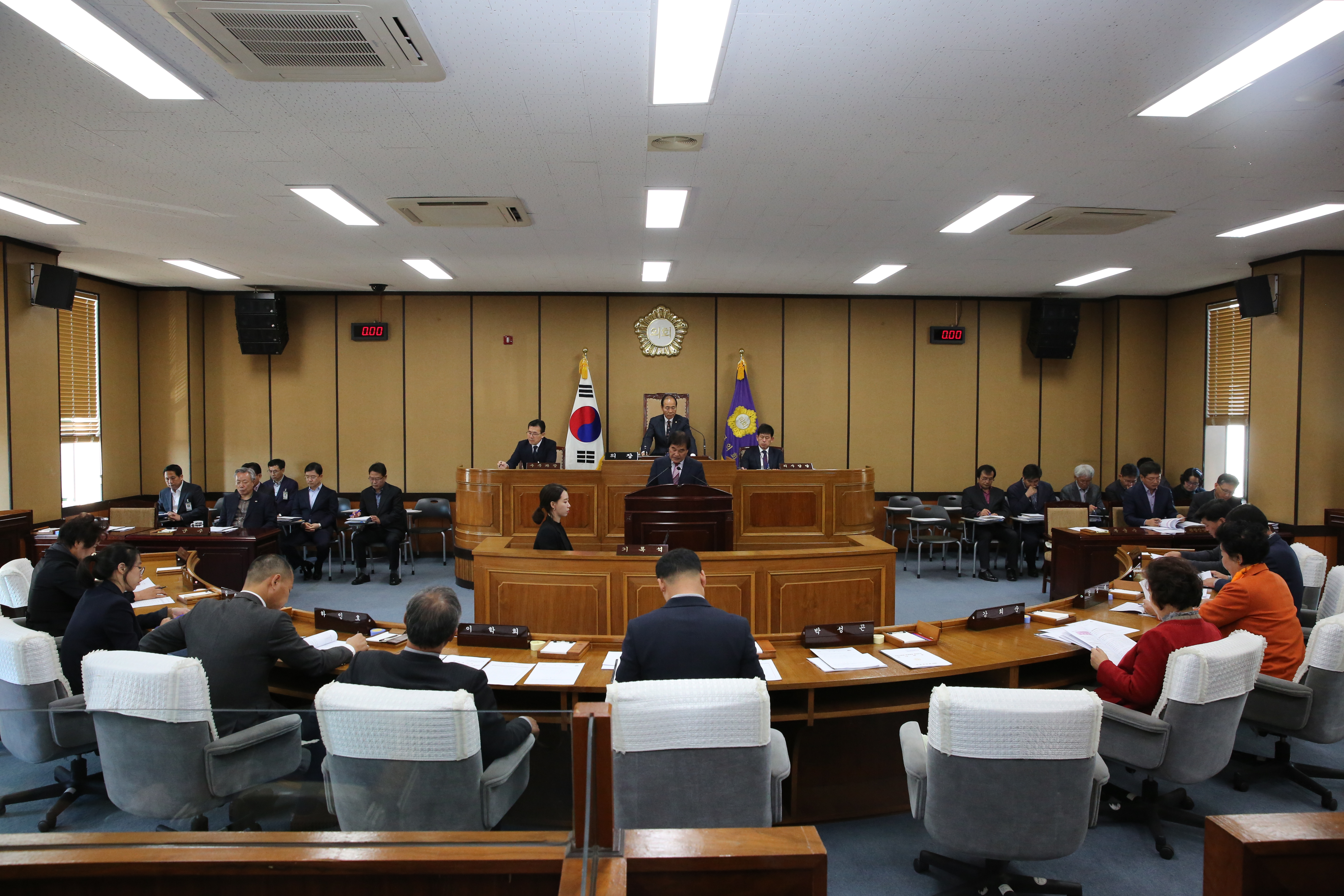 2018.11.2. 제274회 하동군의회 임시회 제2차 본회의 1