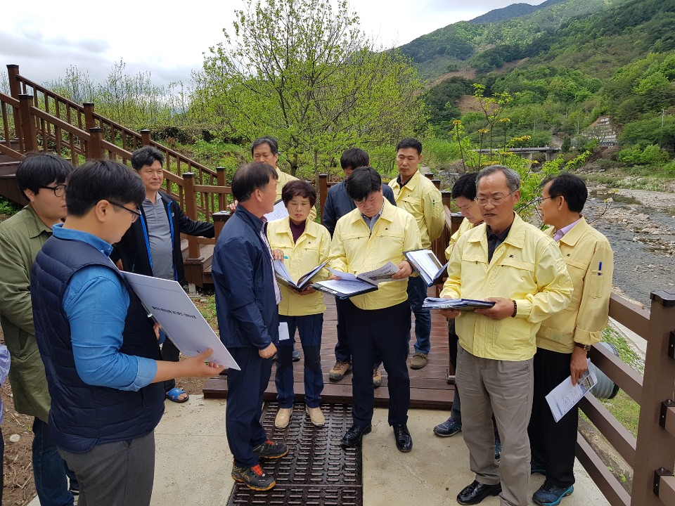 2019. 4. 24. 주요사업 현장점검(1반)-화개면 1