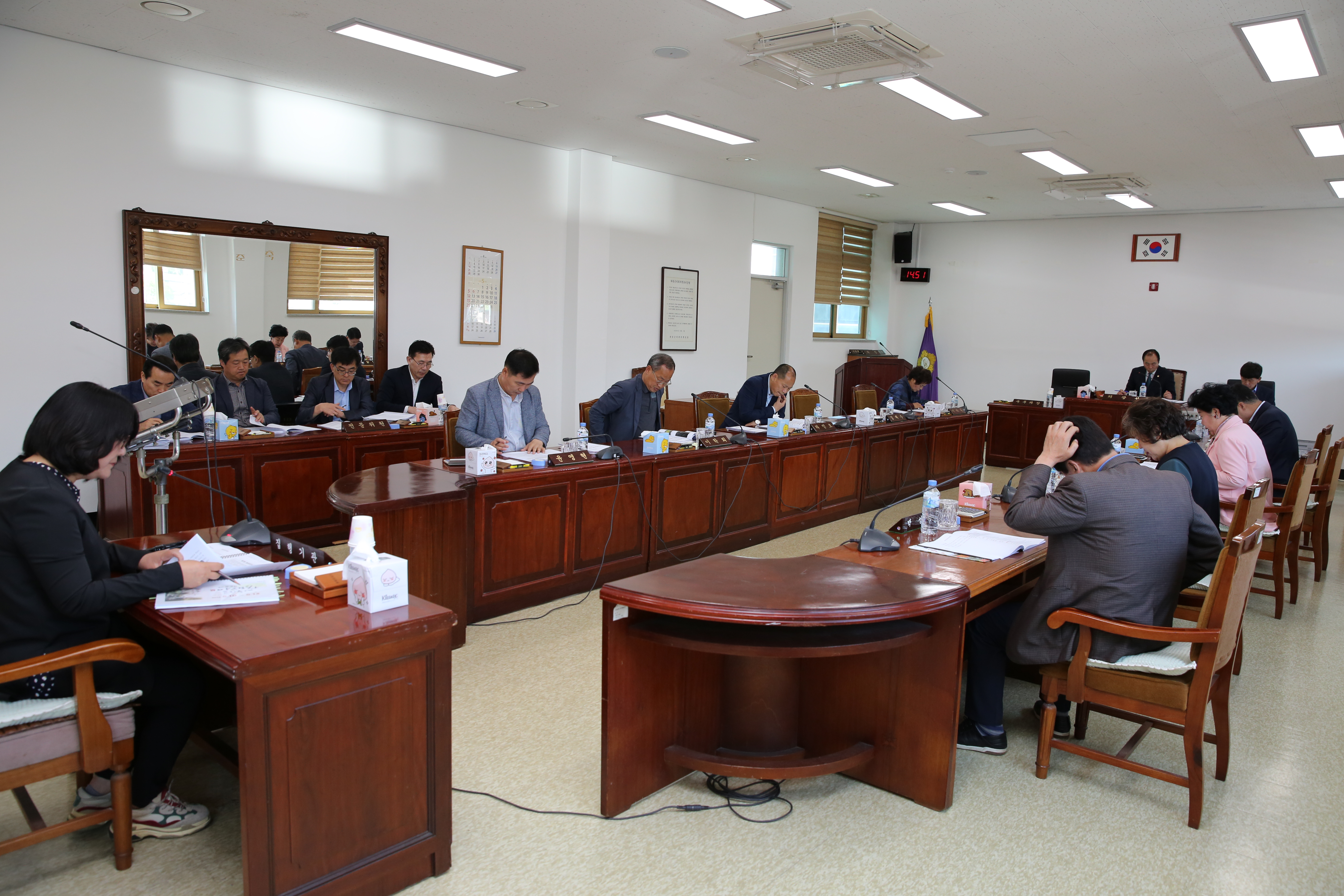 2019. 5. 7. 하동군의회 정례 간담회 1