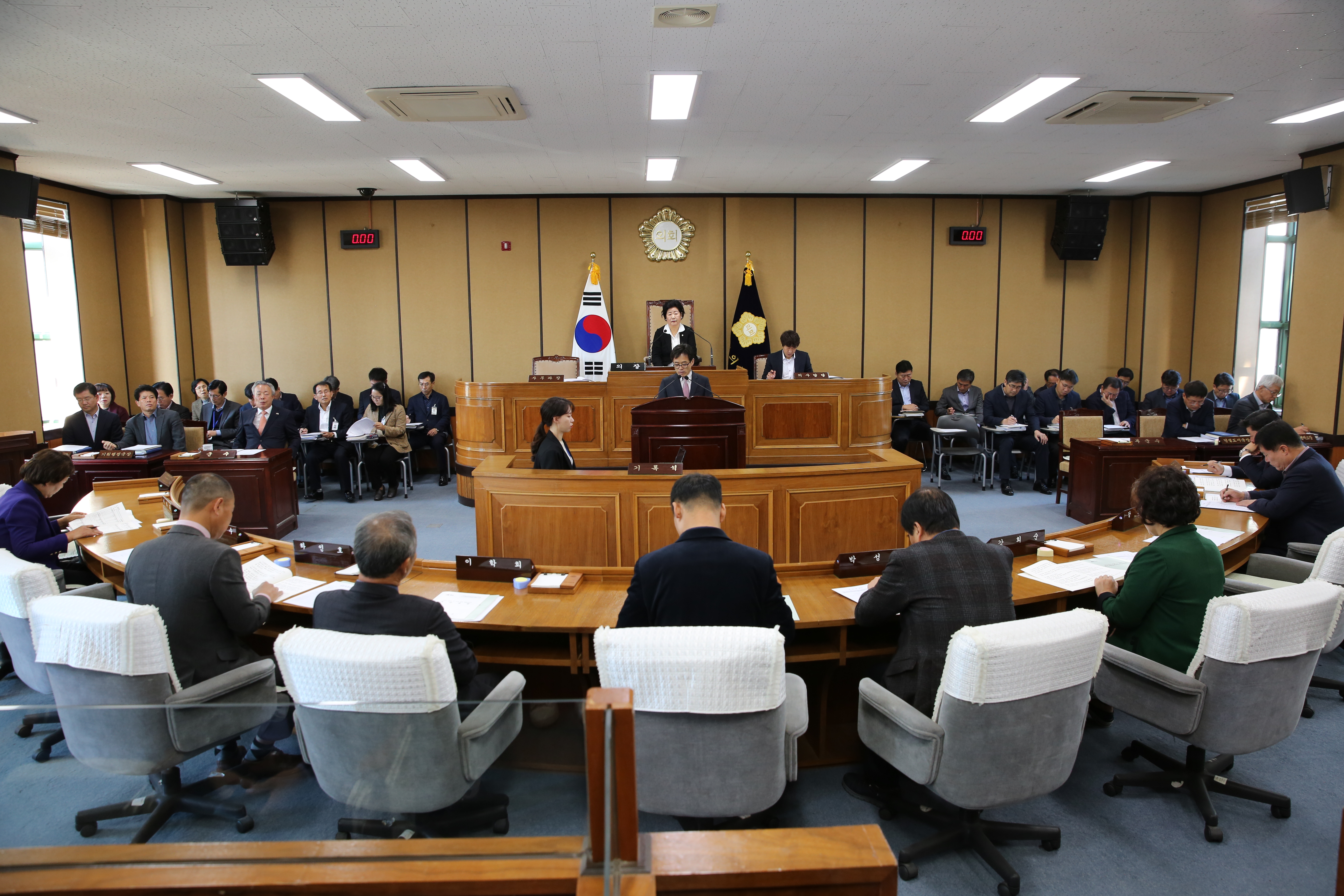 2019. 11. 22. 제285회 하동군의회 임시회 제1차 본회의 1