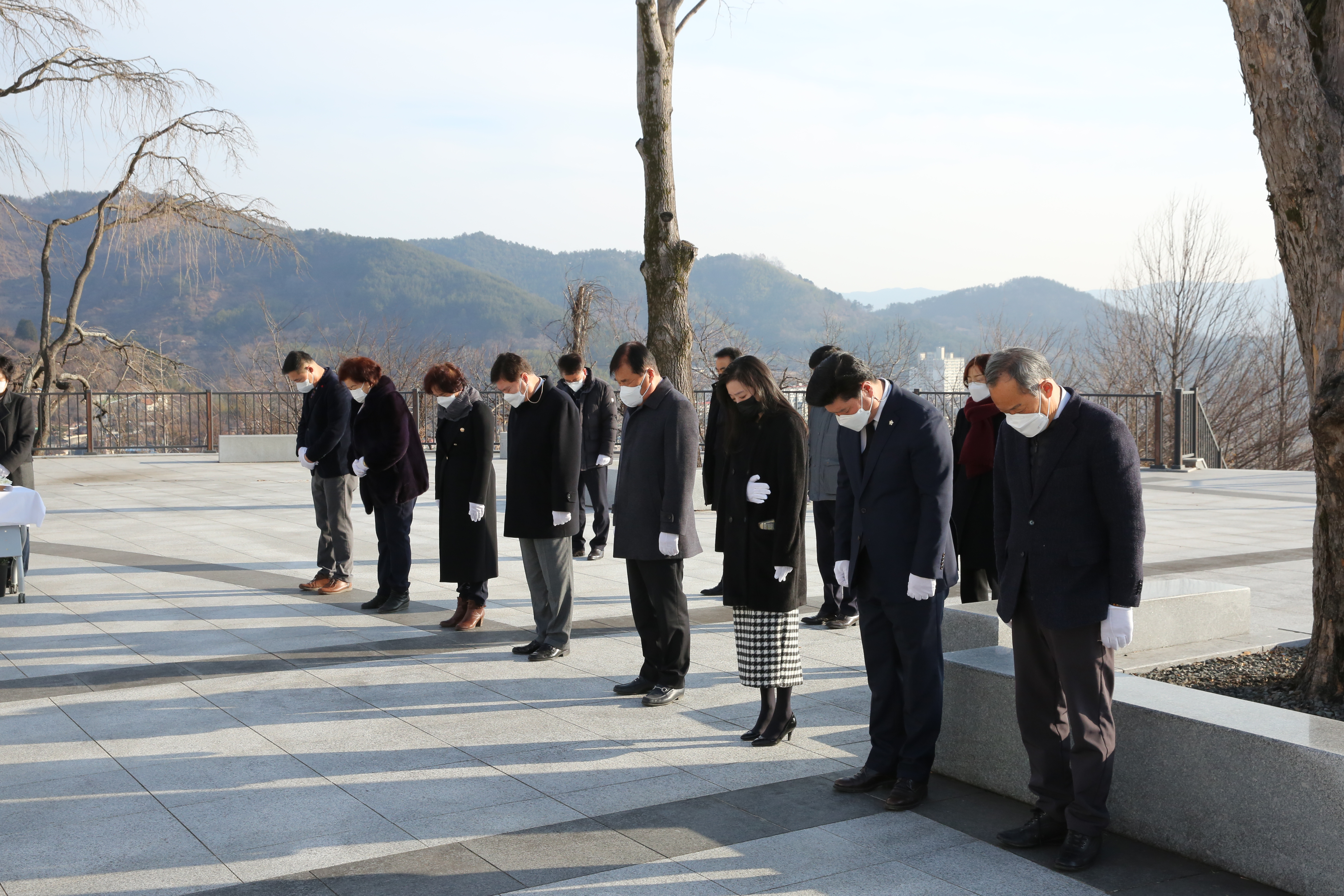 2021. 1. 5. 충혼탑 참배 1