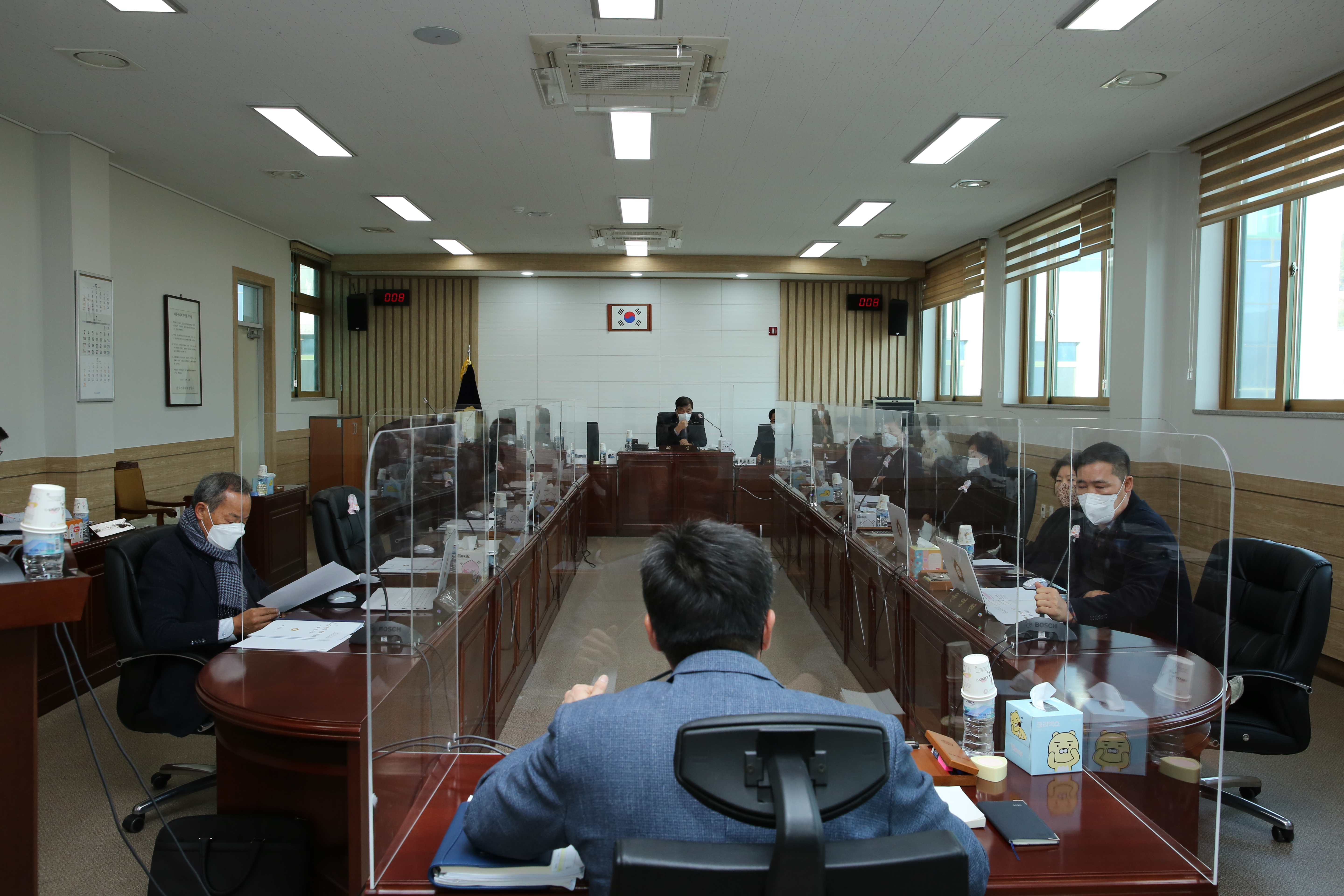 2021. 1. 5. 하동군의회 정례간담회 1