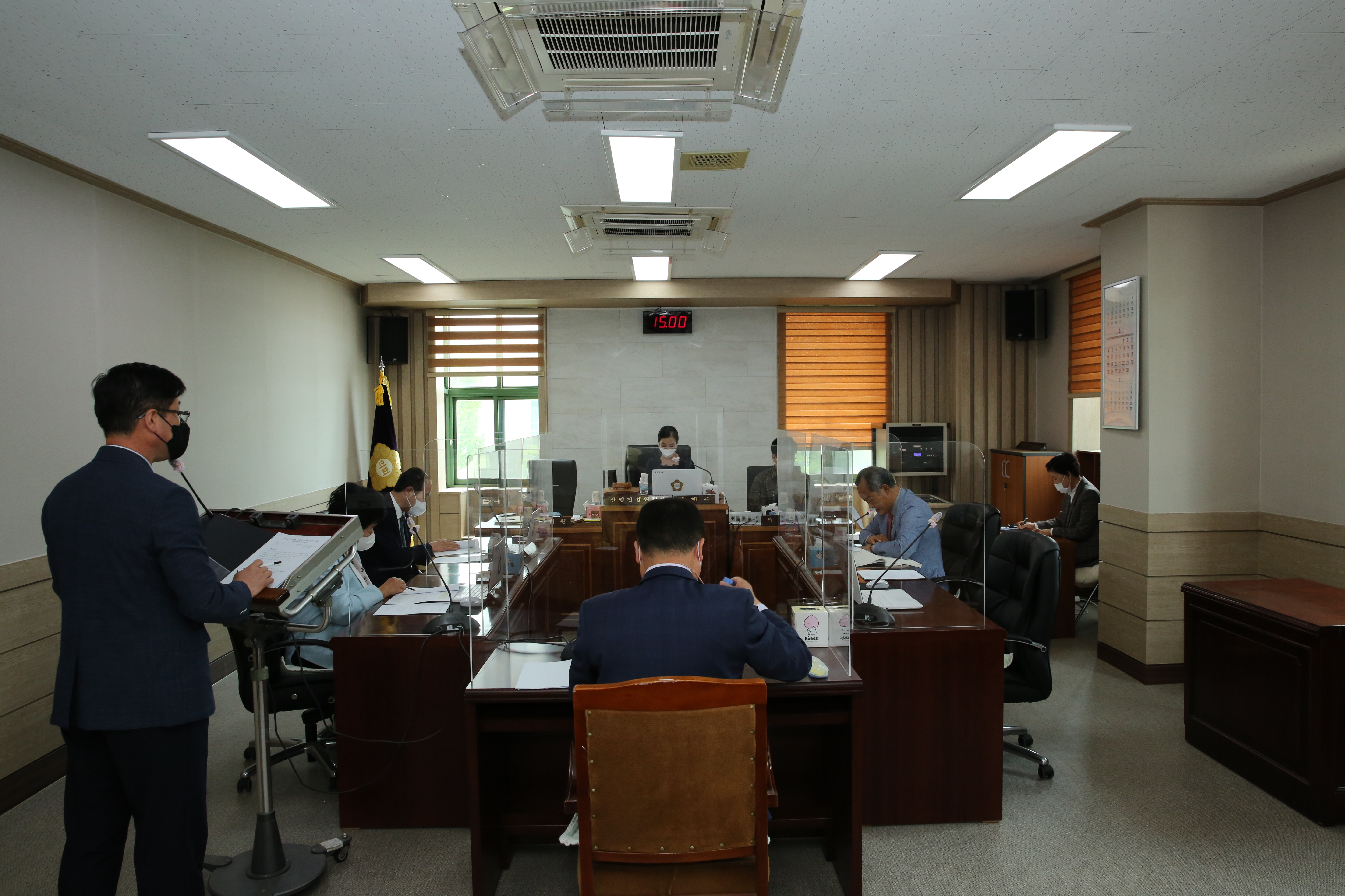 2021. 04. 23. 하동군의회 임시회 제1차 산업건설위원회 1