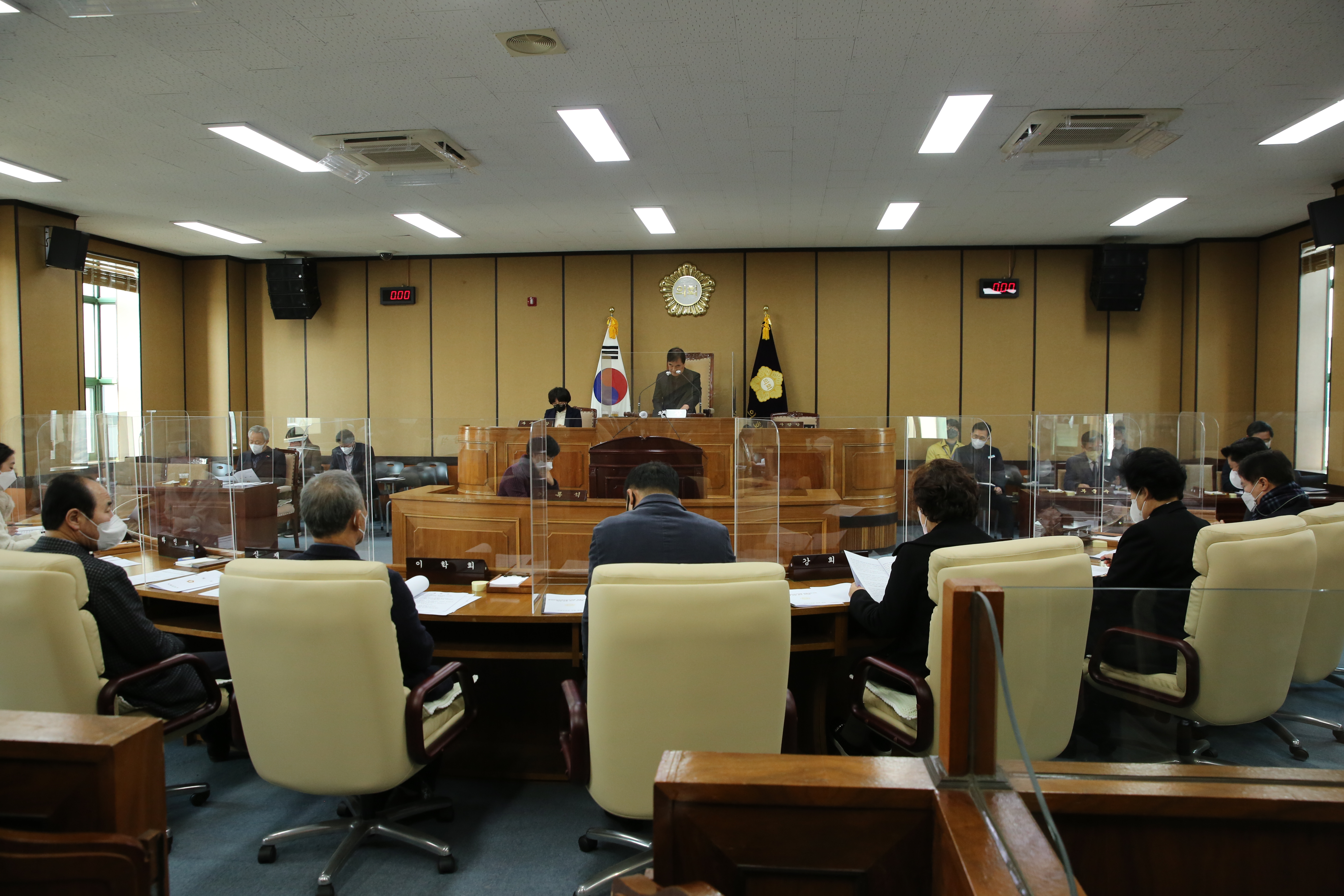 2022. 01. 18. 정례의원 간담회 1