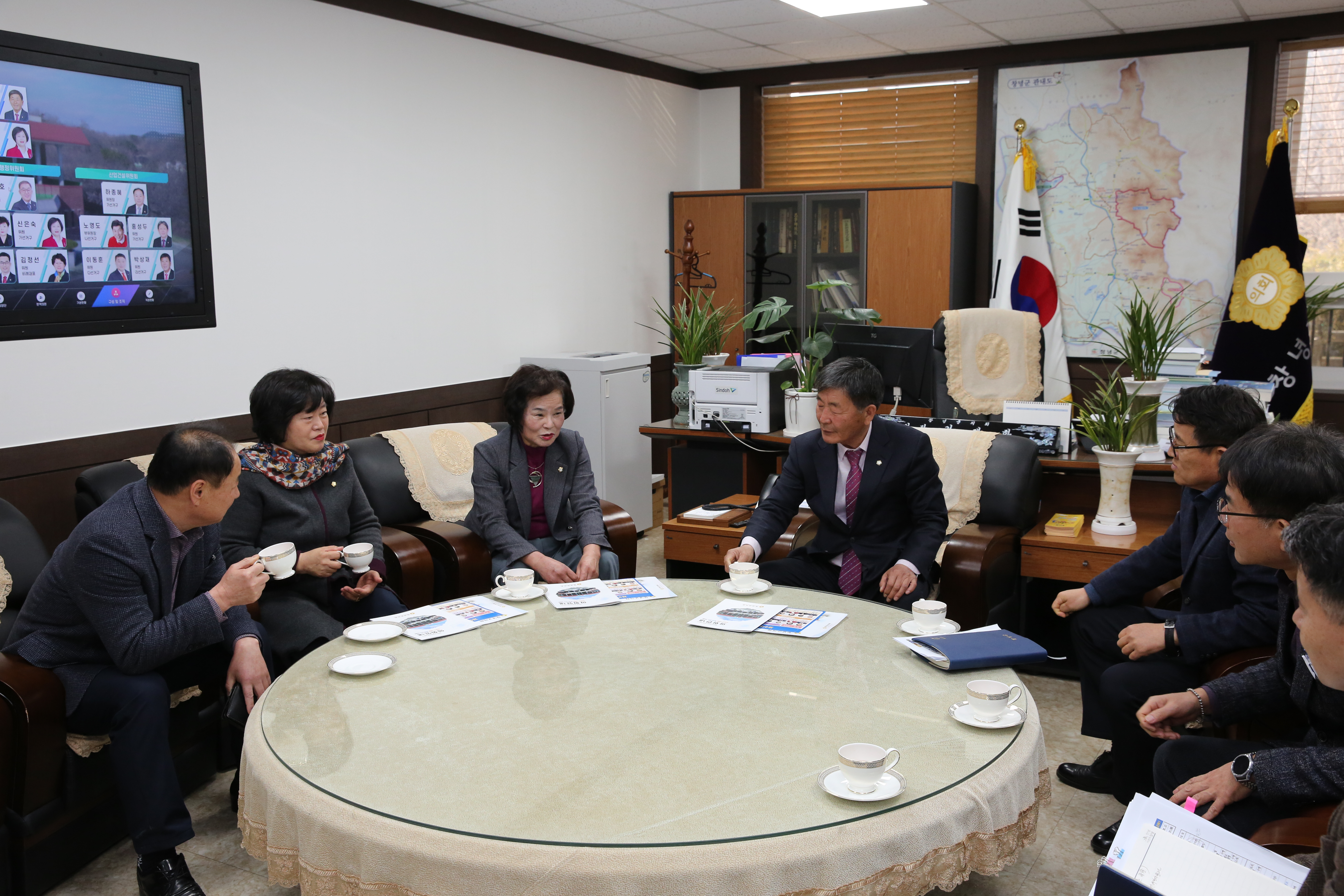 2023.02.27. 하동세계차엑스포 홍보 방문(창녕군의회) 1