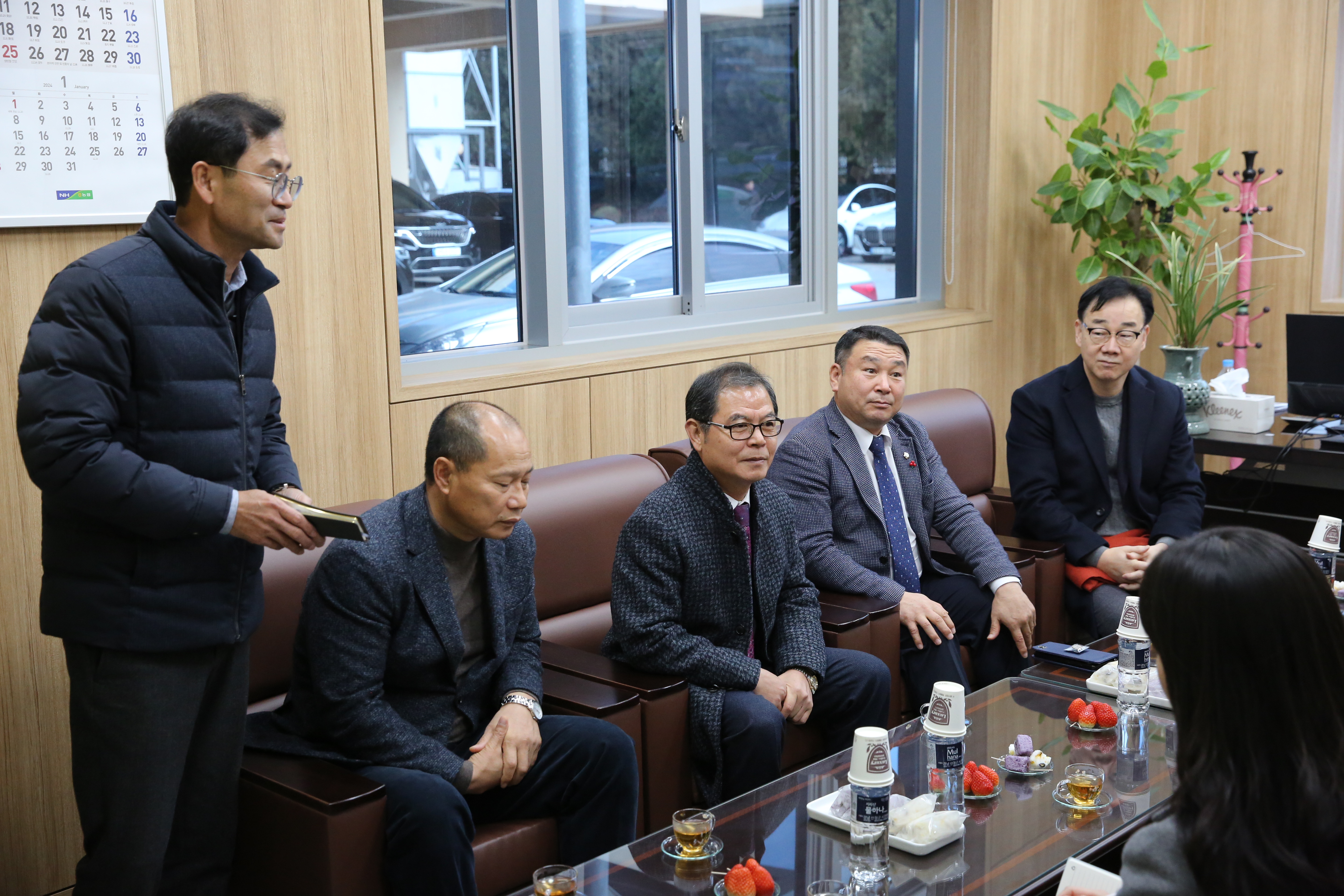 2023.12.19 농특산물 영국 수출 선적식 2