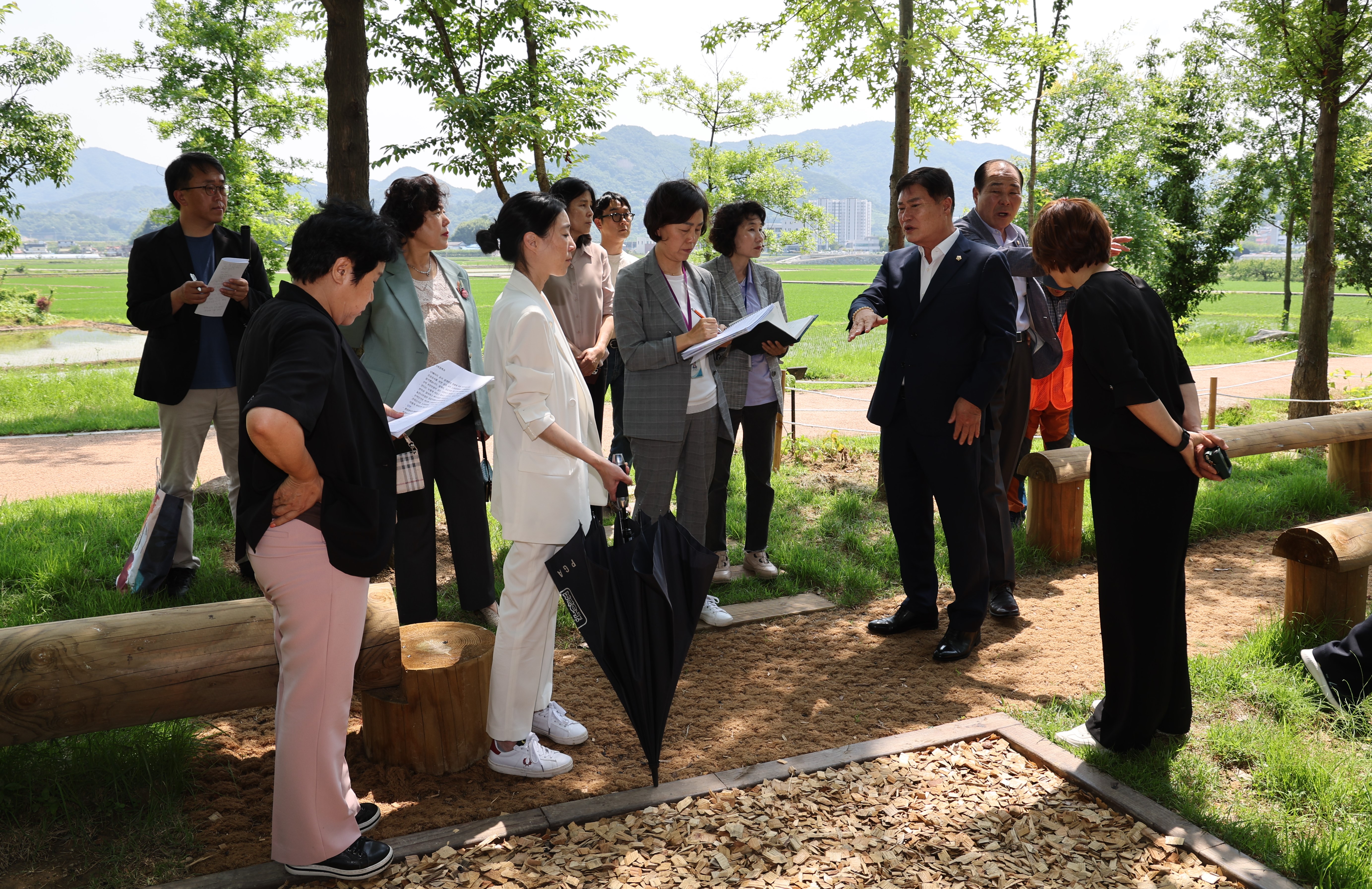 2024.06.12. 행정사무감사 어린이정원 현장점검 1