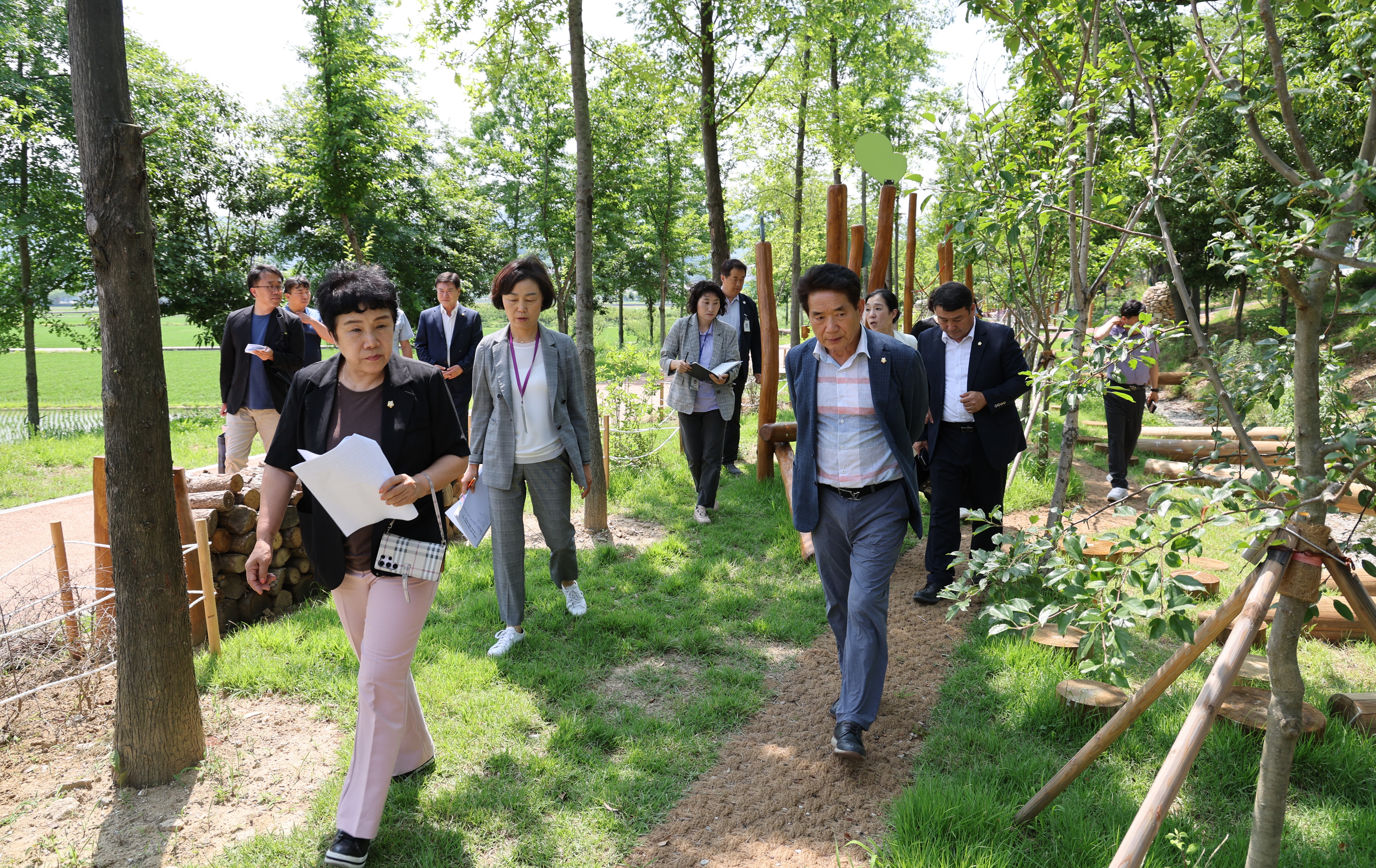 2024.06.12. 행정사무감사 어린이정원 현장점검 2