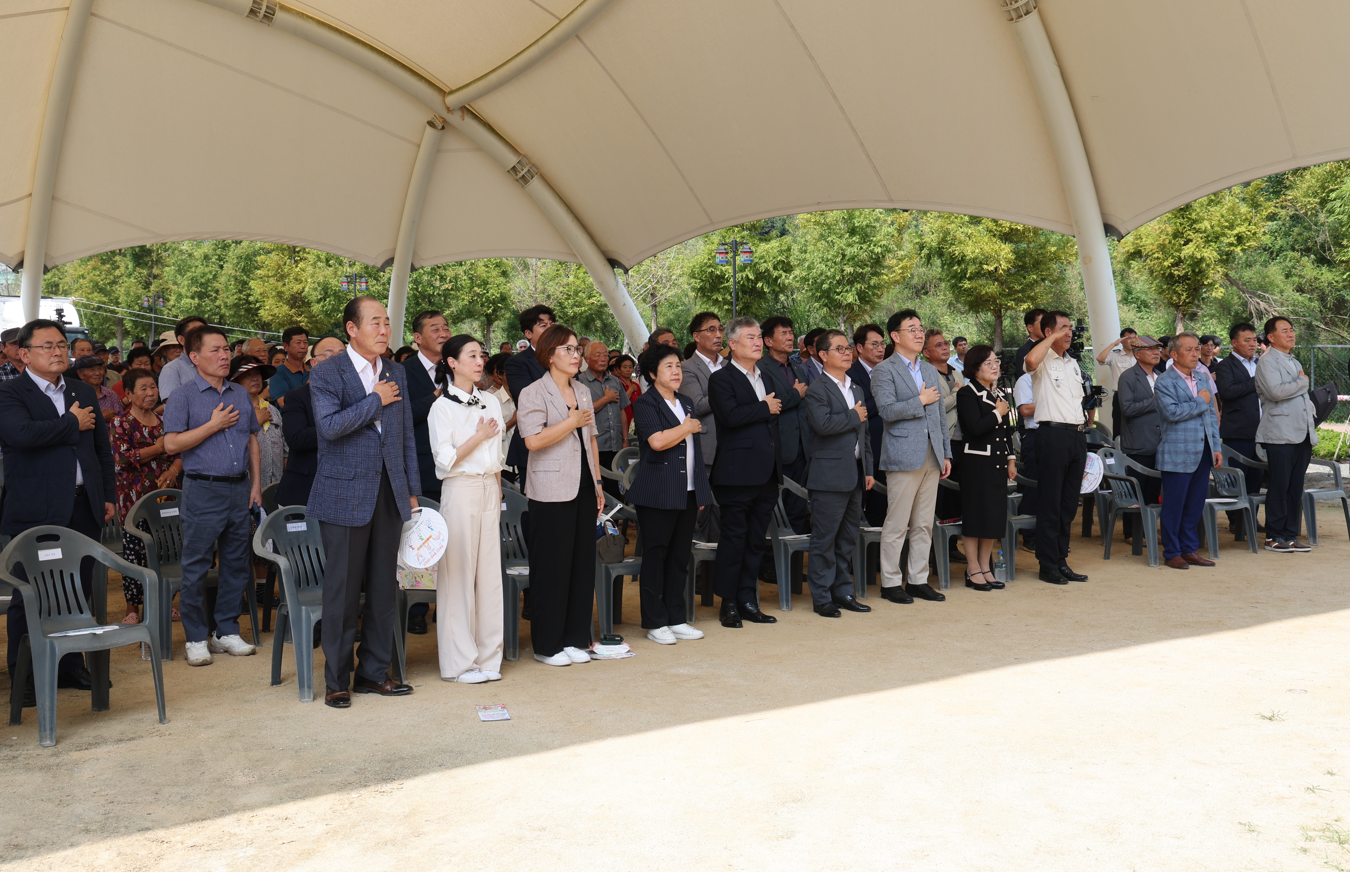 2024.09.13. 북천 코스모스 메밀꽃 축제 개막식 1