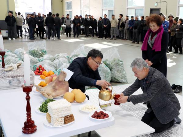 2026.01.13. 취나물 초매식