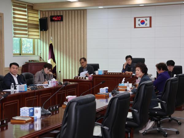 2025.10.27. 제344회 임시회 제1차 상임위원회 (기획행정, 산업건설)