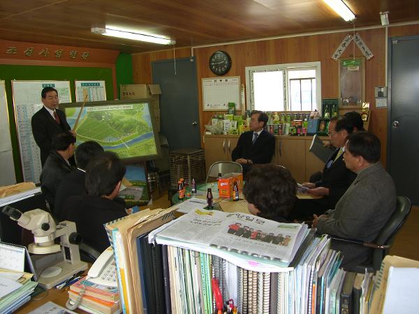 사천시 녹차밭 견학