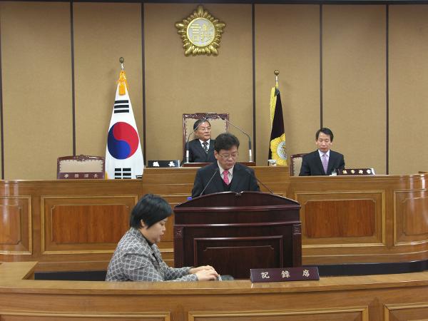 제181회 하동군의회 임시회