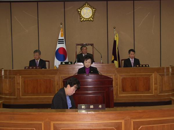 제183회 하동군의회 임시회