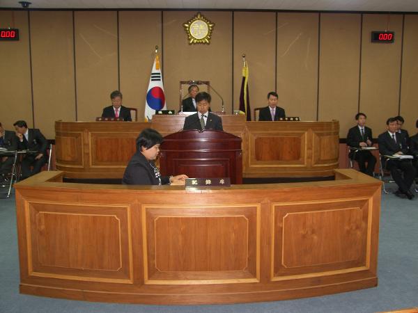 제183회 하동군의회 임시회