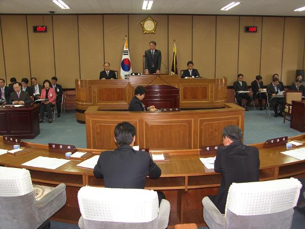 제188회 하동군의회 임시회