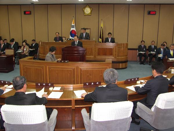 제191회 하동군의회 임시회