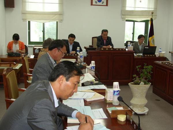 제195회 하동군의회 임시회(예결특별위원회)