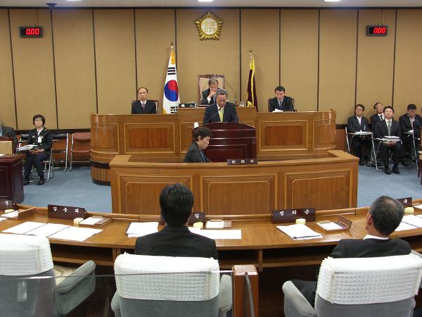 제198회 하동군의회 임시회