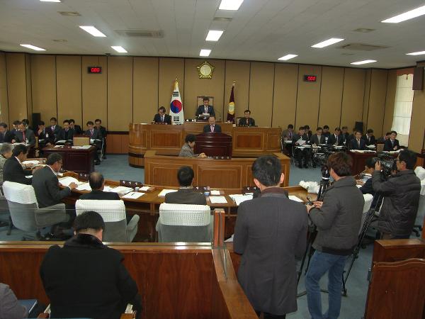 제218회(2차정례회)제1차본회의 2014년 당초예산 제안설명(조유행군수)