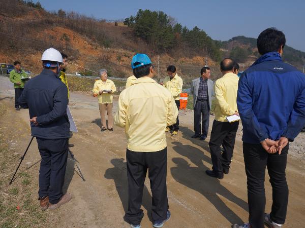 '14년 상반기 현장점검장면 -2