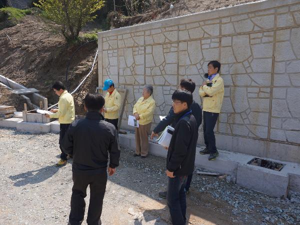 '14년 상반기 현장점검장면 -4