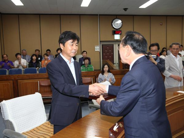 제6대 폐원식('14. 6.26)본회의장