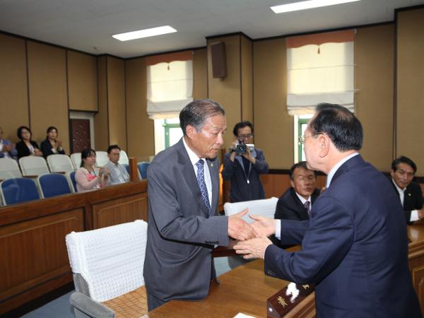 제6대 폐원식('14. 6.26)본회의장