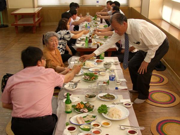 제6대 폐원식 후 일신식당에서 만찬('14. 6.26) 황영상의원님 건배제의