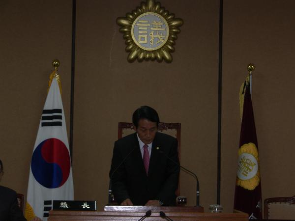 제225회 하동군의회 임시회('14. 7.1-의장단 선거)