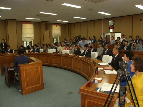 제7대 하동군의회 개원식('14. 7.1)