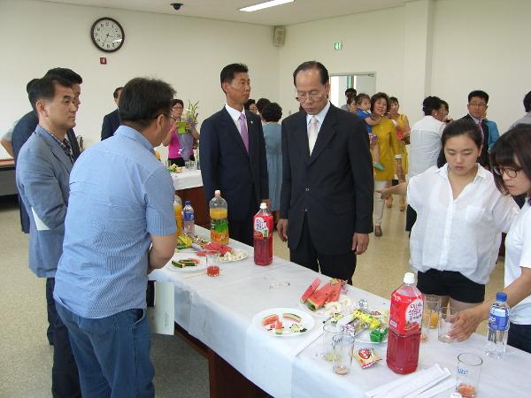 제7대 하동군의회 개원 다과회('14. 7.1, 특별위원회실)