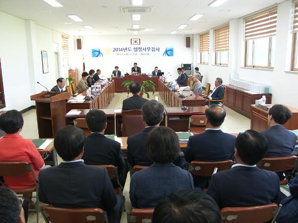 제228회 제1차정례회 행정사무감사 기간('14. 9.11~9.19)