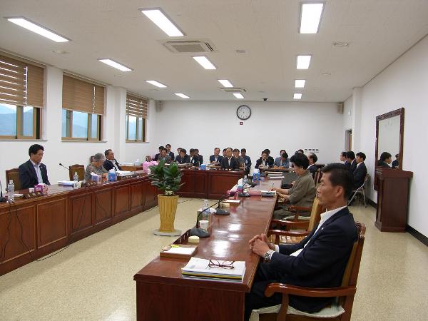 제228회 하동군의회 제1차정례회 행정사무감사 총평('14. 9.17)