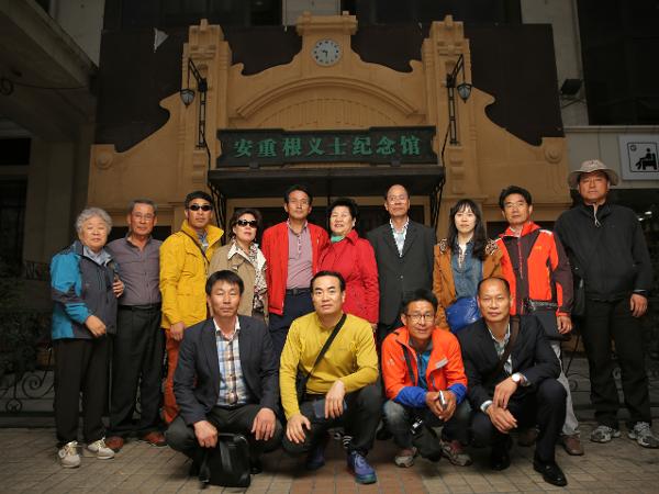 자매결연도시 중국 장가계시 장구시 방문 단체 사진